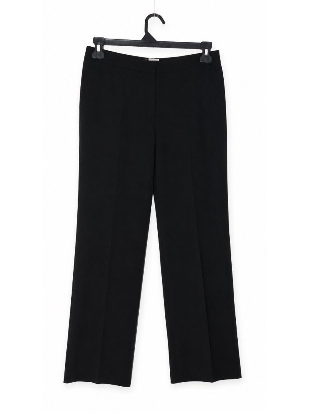 Wide-Leg Black Dress Pants For Women Office-Ready Stretch Fabric Comfortable Fit